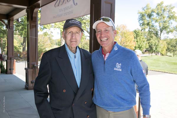 Donald Jonas (Co-founder of the Jonas Center) and Michael Breed (PGA Professional)