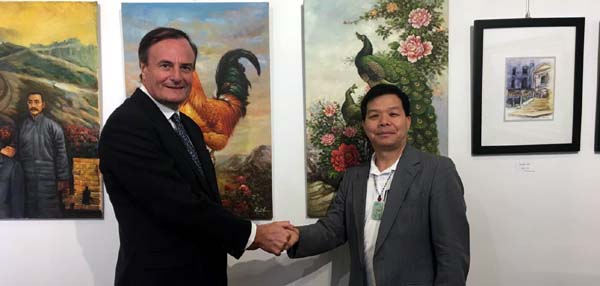 Gerard Mc Keon, Publisher, Black Tie International Magazine, kent yan artist