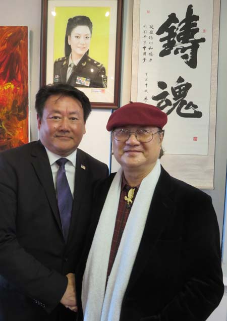 Jimmy Chue, Co Founder, The Wall Street Family Office, Michael Li, Artist