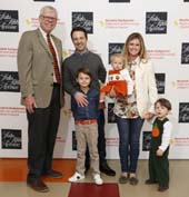 Dr. Gerald M. Loughlin, John Antonini, Joseph Antonini, Marco Antonini, Michelle Antonini and Luca Antonini. Photo by: 4 Eyes Photography/Kellie Walsh