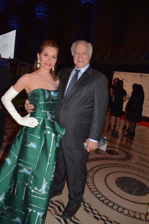 Jean Shafiroff and Steven Schuttzer  - Lyme research MD..  Photo by:  Rose Billings/Blacktiemagaizne.com