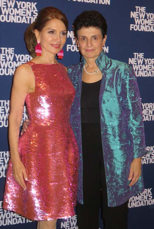 Jean Shafiroff, Event Co-Chair and Ana L. Oliveira, President & CEO of NYWF . Photo by: Joyce Brooks/Blacktiemagazine.com