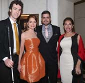 Charles Catherine, Jean Shafiroff, H.E. Alejandro Posse, and Gilda Sacasa. Photo by: Patrick McMullan/Getty Images