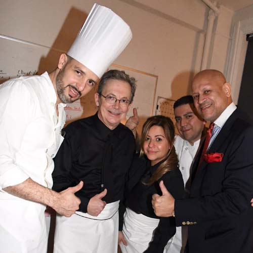 Glorious Food Crew & Mario Rinaldi (Champagne Sponsor - Prestige Des Sacres).  Photo by:  Rose Billings/Blacktiemagazine.com