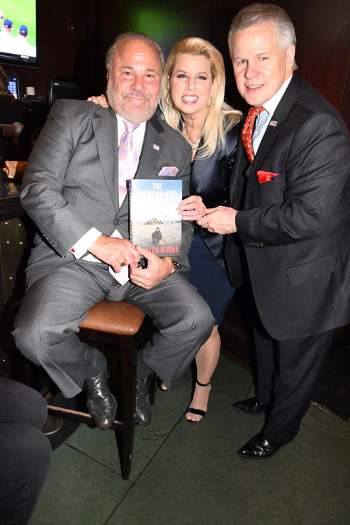 Bo Dietl, Rita Cosby and Tomaczek Bednarek. Photo by: Rose Billings/Blacktiemaagzine.com