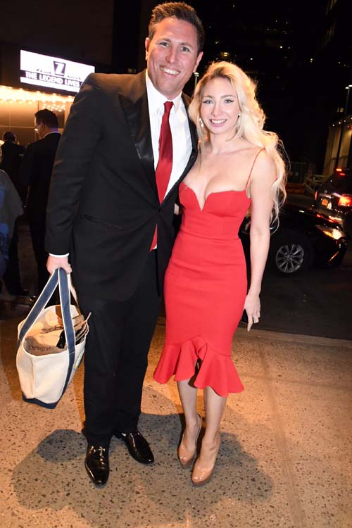 Ben Richman and Andrea Catsimatidis. Photo by: Rose Billings/Blacktiemagazine.com