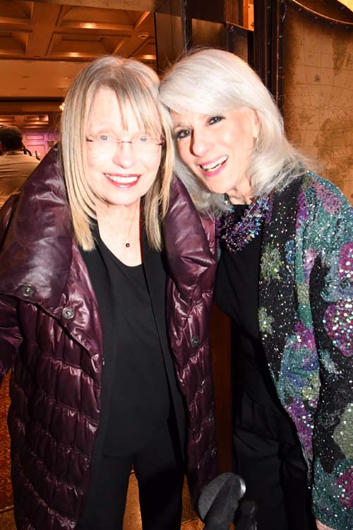 Louise Lasser and Jamie deRoy. Photo by: Rose Billings/Blacktiemaagzine.com