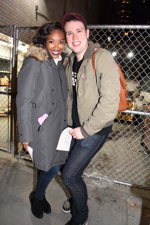 Kamile Upshaw and Grey Henson, cast. Photo by: Rose Billings/Blacktiemaagzine.com