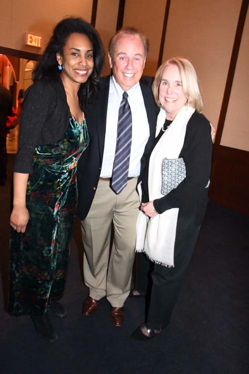 Michelle Whittaker, Roger Rosenblatt and Virginia Rosenblatt. Photo by: Rose Billings/Blacktiemaagzine.com