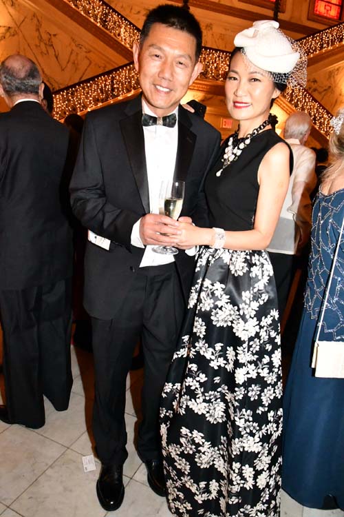 Jerry Yang and Cherry Huang. Photo by: Rose Billings/Blacktiemaagzine.com