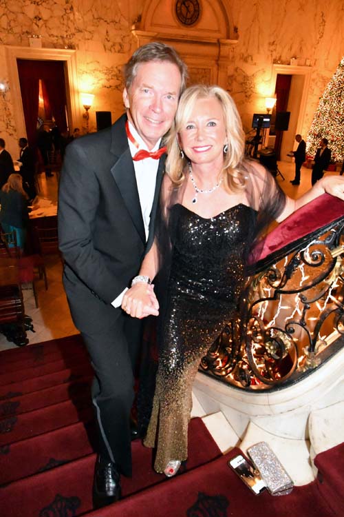 Sharon Bush and Bob Murray. Photo by: Rose Billings/Blacktiemagazine.com