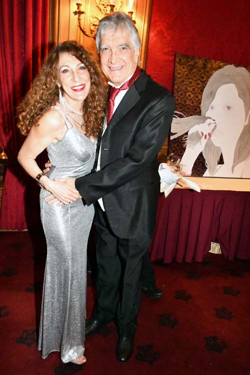 Rosa Antonelli and Dr. Robert Veligdan. Photo by: Rose Billings/Blacktiemagazine.com