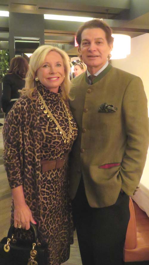 Sharon Bush and Edgar Batista.Photo by:  Joyce Brooks/Blacktiemagazine.com