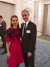 Jean Shafiroff and Scott Elkins , philanthropic consultant