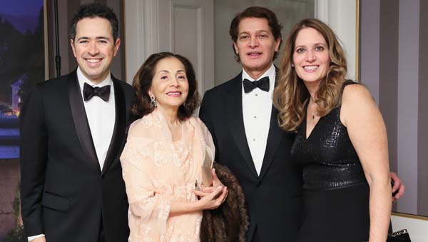 Joseph Bartning, Shamina Thalyarkahn, Edgar Batista and Janeen Duarte. Photos by: Salzburg Festival Society/Angela Pham