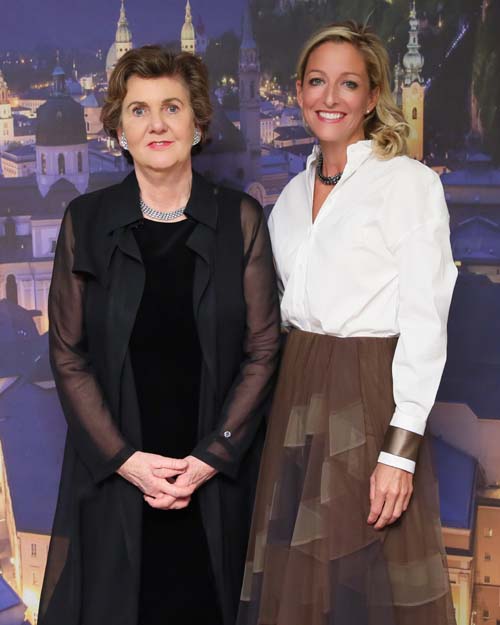 Helga Rabl-Stadler and Alexa Wesner . Photo by: Salzburg Festival Society/Angela Pham
