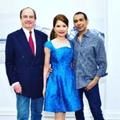 Clif Knight, Jean Shafiroff and Ejaz Khan. Photo by: Sean Zanni for Patrick McMullan and Getty Images