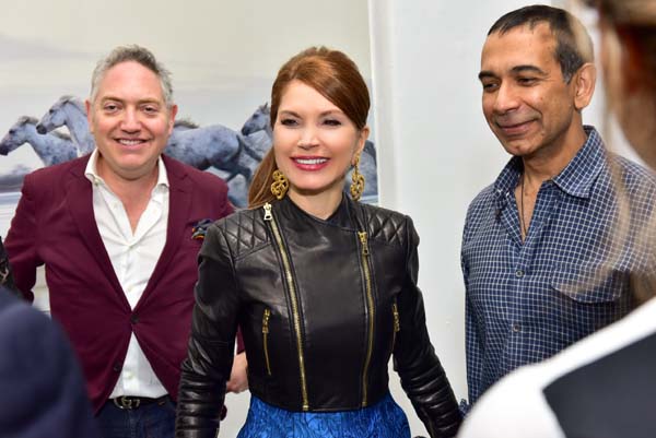 Judge Jonathan LeWinter, Jean Shafiroff and Ejaz Khan