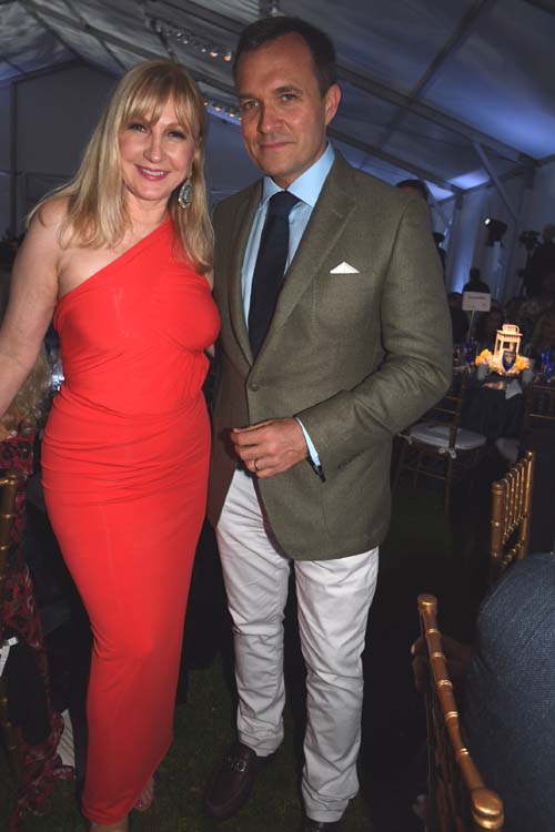 Katlean De Monchy and Greg Kelly.  Photo by:  Rose Billings/Blacktiemagazine.com