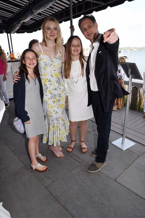 Penny Binn, Dakota Fanning, CeCe Binn and Jason Binn. Photo by: Rose Billings/Blacktiemagazine.com