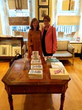Robin Weaver and Celia Sandys, Winston Churchill's granddaughter