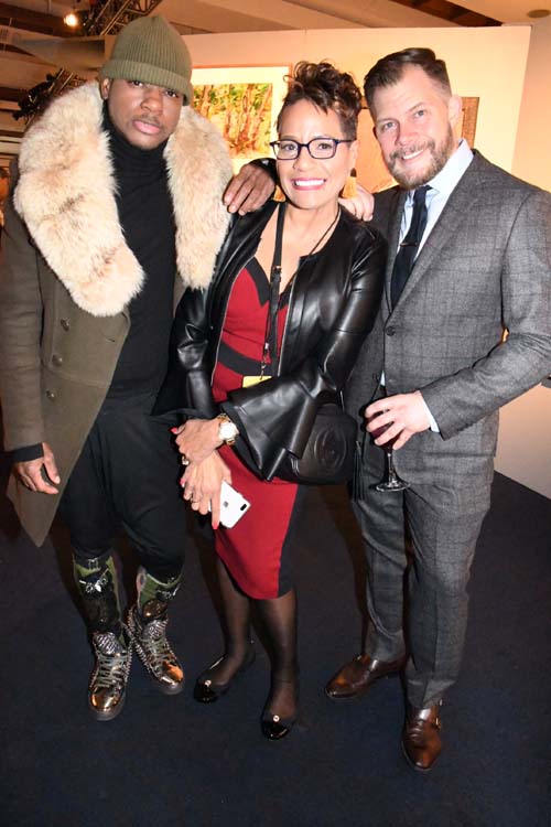 &nbsp;Terry Artis, Sheila Johnson, and Eric Douglas.  Photo by:  Rose Billings/Blacktiemaagzine.com
