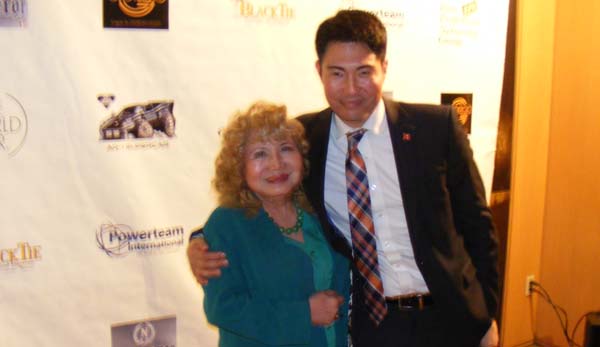  Gloria T. Cressler and Actor, Producer and Director David Karges