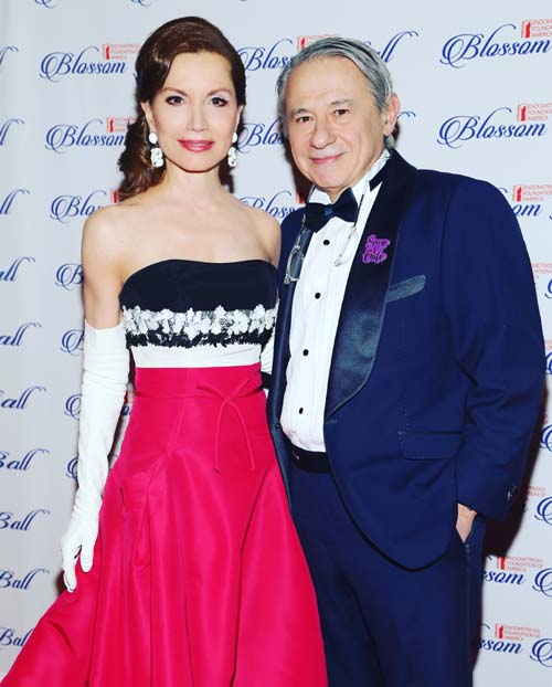 Jean Shafiroff and Founder of Endometriosis Foundation, Dr. Tamer Sequin. Photo by Patrick McMullan