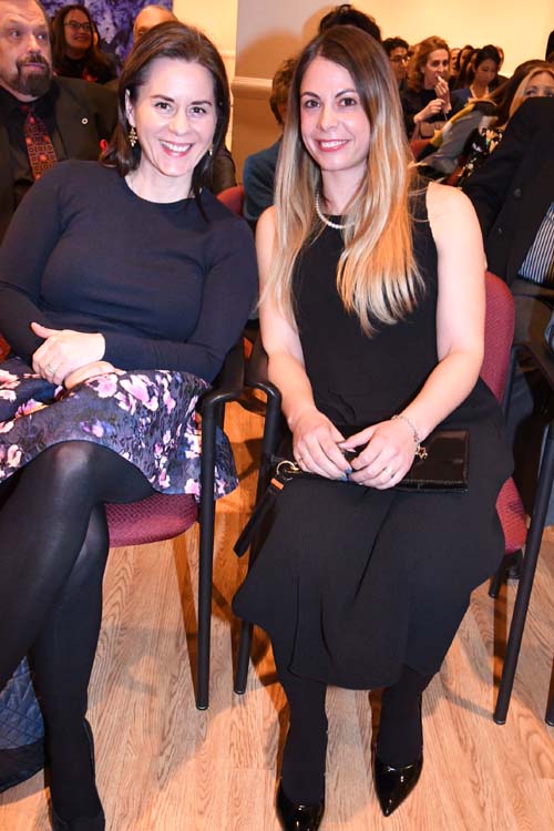 Scilla Nagy and Zsofia Laposa. Photo by: Rose Billings/Blacktiemagazine.com