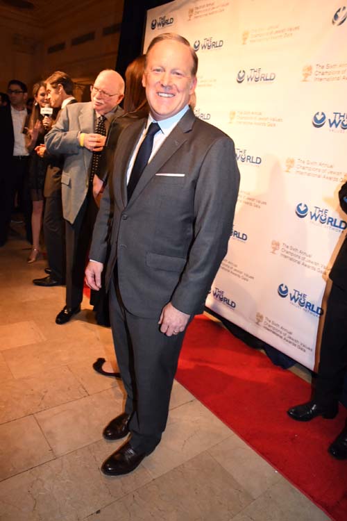 Sean Spicer.  Photo by:  Rose Billings/Blacktiemagazine.com