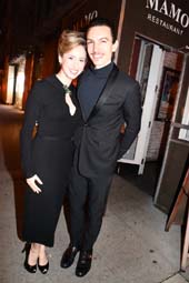 Jazmin Grimaldi and Ian Mellencamp. Photo by: Rose Billings/Blacktiemaagzine.com