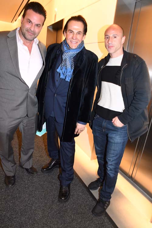 Steve Stanulis, Winning Director, with R Couri Hay, and Lillo Brancato Film "Wasted Talent". Photo by: Rose Billings/Blacktiemaagzine.com