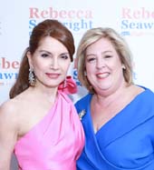 Philanthropist and Honoree, Jean Shafiroff and Assembly Member Rebecca Seawright. Photo by: Patrick McMullan