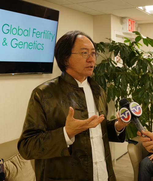 Global Fertility and Genetics Inc, Dr. Bo Hu, Chairman of HMO fro Chinese Medical Doctor Association of Ciming Boao International Hospital 