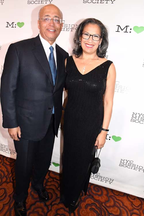 William C Thompson and Elsie McCabe Thompson. Photo by: Rose Billings/Blacktiemagazine.com