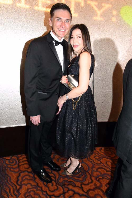 Gary Rumbough and Jane Scher. Photo by: Rose Billings/Blacktiemagazine.com