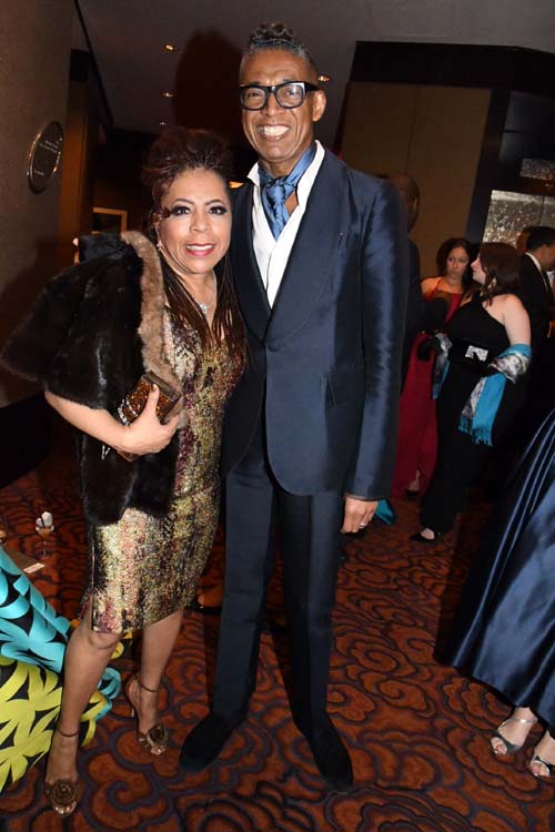 Valerie Simpson and B Michael. Photo by: Rose Billings/Blacktiemagazine.com