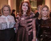 Daisy Soros, Sana H, Sabbagh, Dame Jillian Sackler. Photo by: Steven Martinez, Rosemarie Wallace, and James R. Brantley