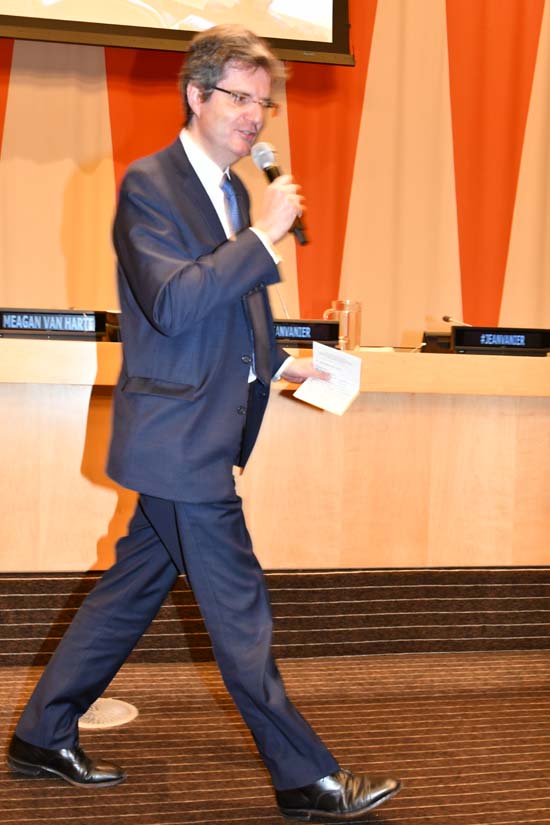 H.E. Ambassador Delattre of the UN Mission of France