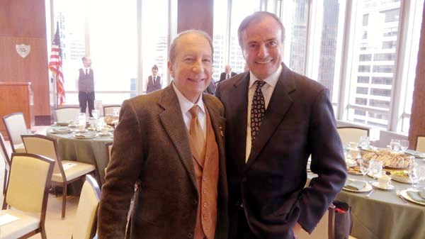 Dr. Sal Cumela, Executive Producer, Women for Women,Gerard Mc Keon, Publisher, Black Tie International Magazine