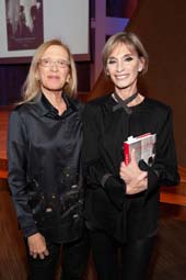 Valerie Steele, Michele Gerber Klein. Photo by: Barry Williams/AnnieWatt.com