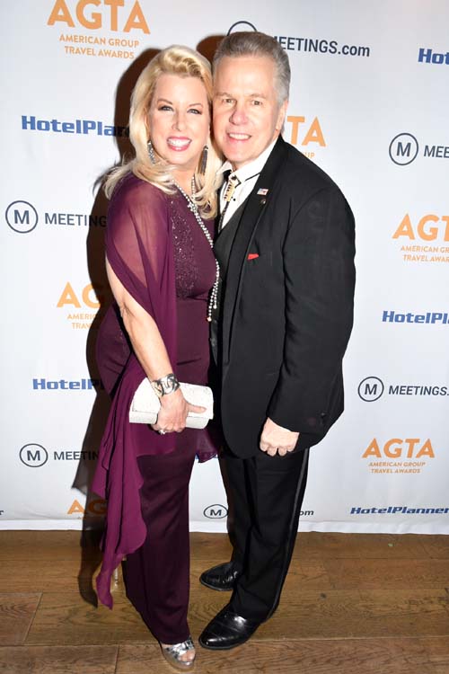 Rita Cosby and Tomaczek Bednarek. Photo by: Rose Billings/Blacktiemagazine.com