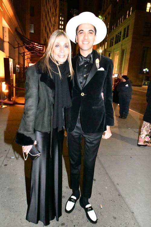 DJ Cassidy and his Beautiful Mother.  Photo by:  Rose Biillings/Blacktiemagazine.com