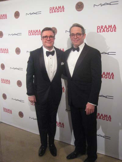 Nathan Lane&nbsp;and&nbsp;&nbsp;Matthew Broderick.  Photo by:  Aubrey Reuben&nbsp;