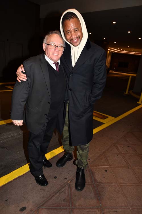Harry and Cuba Gooding Jr..  Photo by:  Rose Billings/Blacktiemagazine.com