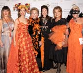 Silvina Leone, Jean Shafiroff, Elizabeth Stribling, Ann Van Ness, Odile De Schiétère-Longchampt, CeCe Black. Photo by: Annie Watt
