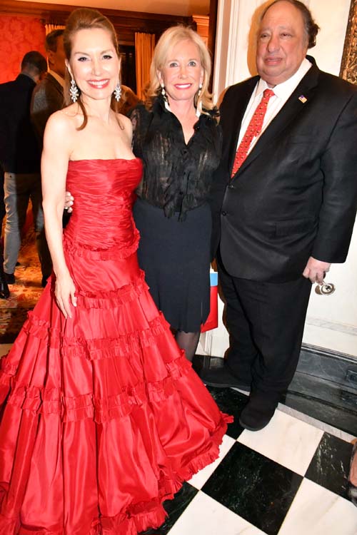 Jean Shafiroff, Sharon Bush and John Catsimatidis. Photo by: Rose Billings/Blacktiemagazine.com