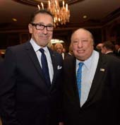 Daniel A. Nigro, Commissioner of the New York City Fire Department and John A. Catsimatidis, Chairman & CEO of Red Apple Group. Photo credit Jill Nelson
