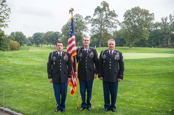 Connecticut National Guard presenting The Colors at the start of the tournament. Photo by: Jorg Windau Photography