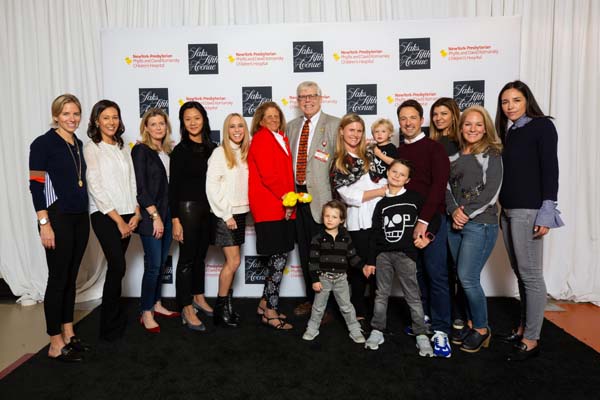 Merrill Curtis, Kim Vinnakota, Elizabeth Bonner, Wandy Ho, Kate Tylis, Kathy Burns, Dr. Gerald Loughlin, Luca Antonini, Michelle Antonini, Marco Antonini, Joseph Antonini, John Antonini, Gretchen Englander, Marcy Czeizler and Cinthia Gil attended NewYork-Presbyterians Annual Light Up A Life Halloween Carnival on Saturday, October 25. (photo credit: 4 Eyes Photography/Kellie Walsh